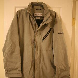 Columbia Men's Field Gear Lined Winter Jacket, Size XL, Grey